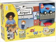 My Little Book about Airplanes(Book, Wooden Toy - 16-piece Puzzle)