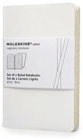 Moleskine: Volant zápisníky linkované bílé S
