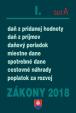 Zákony 2018-I časť A