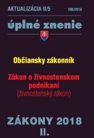 Aktualizácia II-5 2018