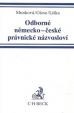 Odborné německo-české právnické názvosloví